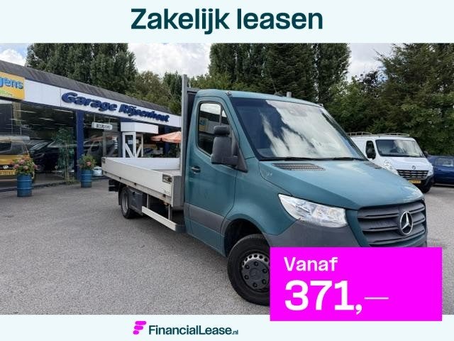 Mercedes Sprinter bestel 516 2.2 CDI PICKUP 4.60 open bak, Gebruikt, Euro 6, 4 cilinders, 163 pk