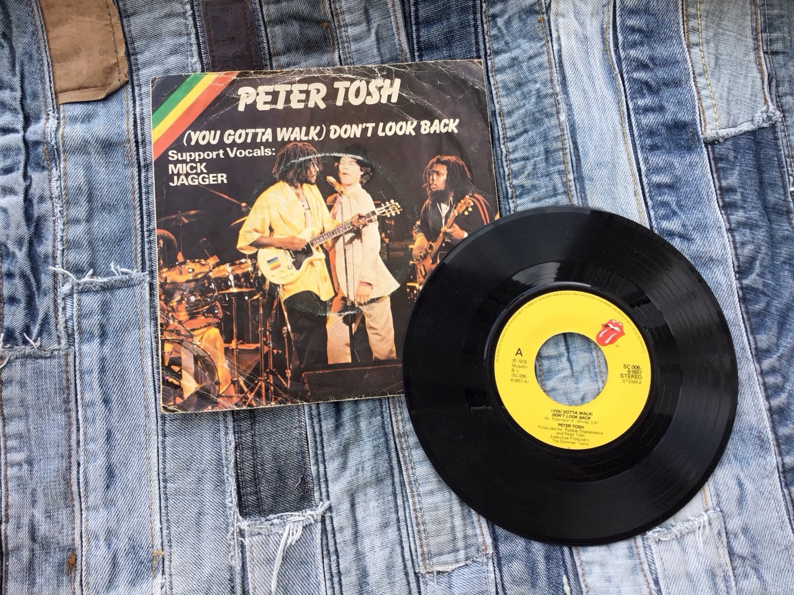 Peter Tosh - (You Gotta Walk) Don't Look Back 7" vinyl, Gebruikt, 7 inch, Reggae en Ska, EP