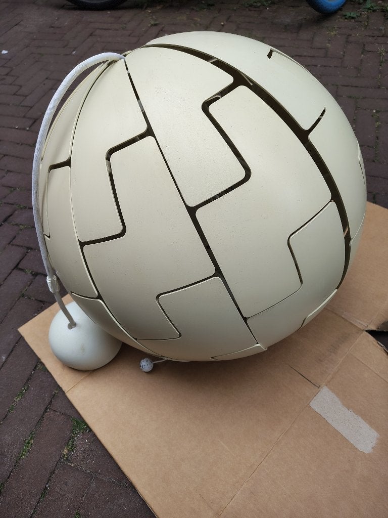 IKEA PS 2014  hanglamp,  2 stuks, 35 cm, Ophalen, Zo goed als nieuw, Kunststof, E27 (groot)