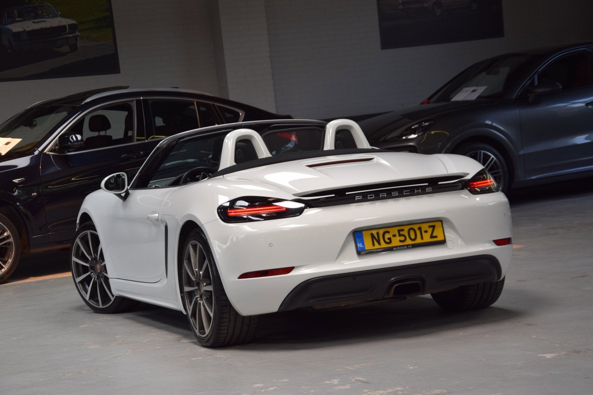 Porsche 718 Boxster 2.0 Leder|Navi|OrgNL|Compleet Dealer ond, Automaat, Achterwielaandrijving, Gebruikt, 4 cilinders