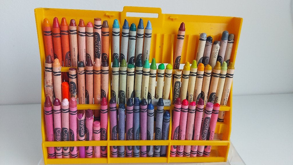 Crayola - Crayons krijtjes diverse kleuren, Ophalen of Verzenden, Gebruikt, Overige typen