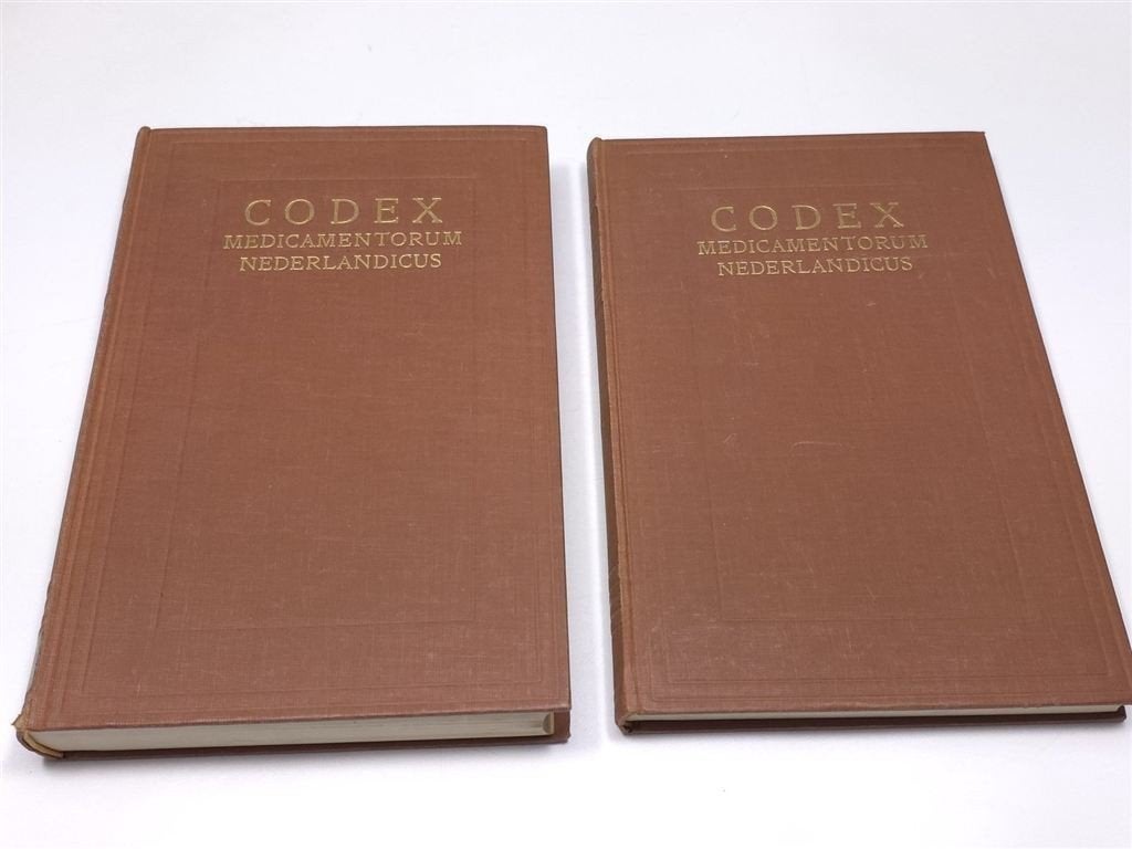 Codex Medicamentorum Nederlandicus — 2 Delen 1950, Ophalen of Verzenden, Gelezen