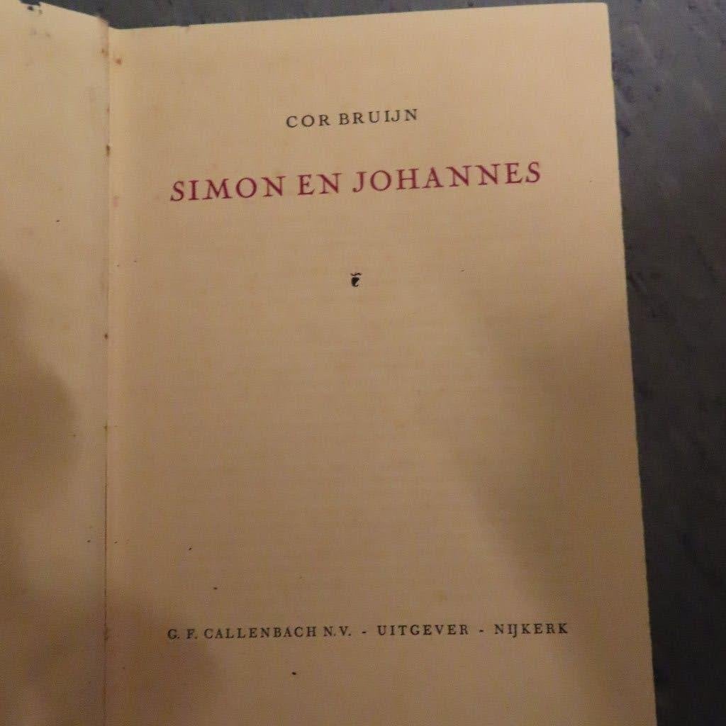 roman Simon en Johannes Cor Bruijn Callenbach 50er jaren, Antiek en Kunst, Verzenden