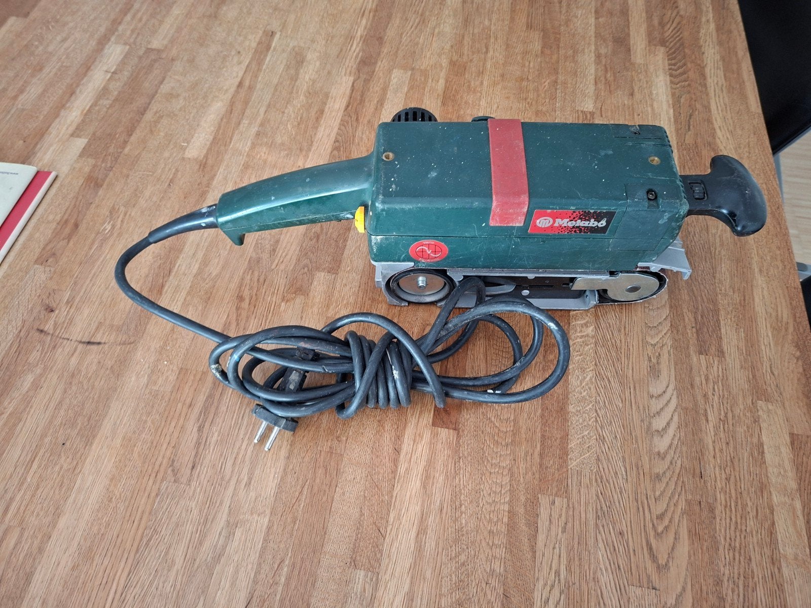 Metabo Ba E 1075 Bandschuurmachine - identiek Holz-her, Ophalen of Verzenden, Gebruikt, 600 tot 1200 watt, Bandschuurmachine