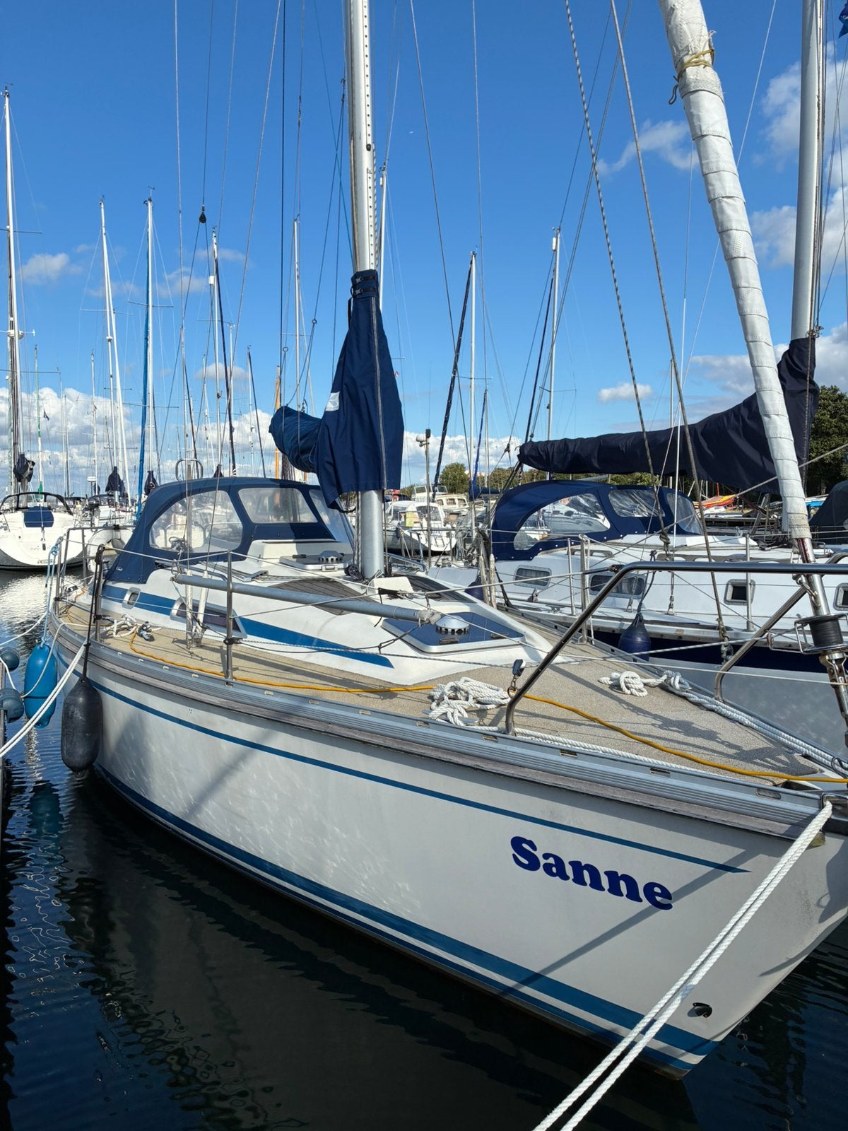 Bavaria 30 zeiljacht, Watersport en Boten, 9 m, Gebruikt, Binnenboordmotor, 1.80 meter