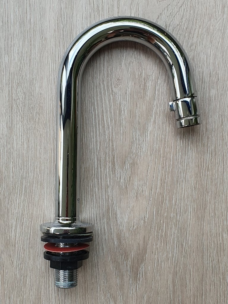 Grohe Universal Fonteinkraan C-uitloop chroom, Doe-het-zelf en Verbouw, Ophalen of Verzenden, Gebruikt, Chroom, Kraan
