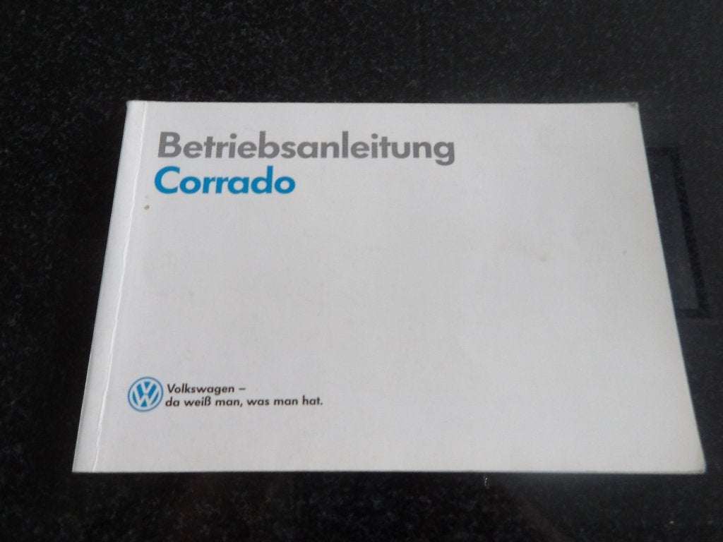 Volkswagen Corrado - Handleiding DU, Verzenden