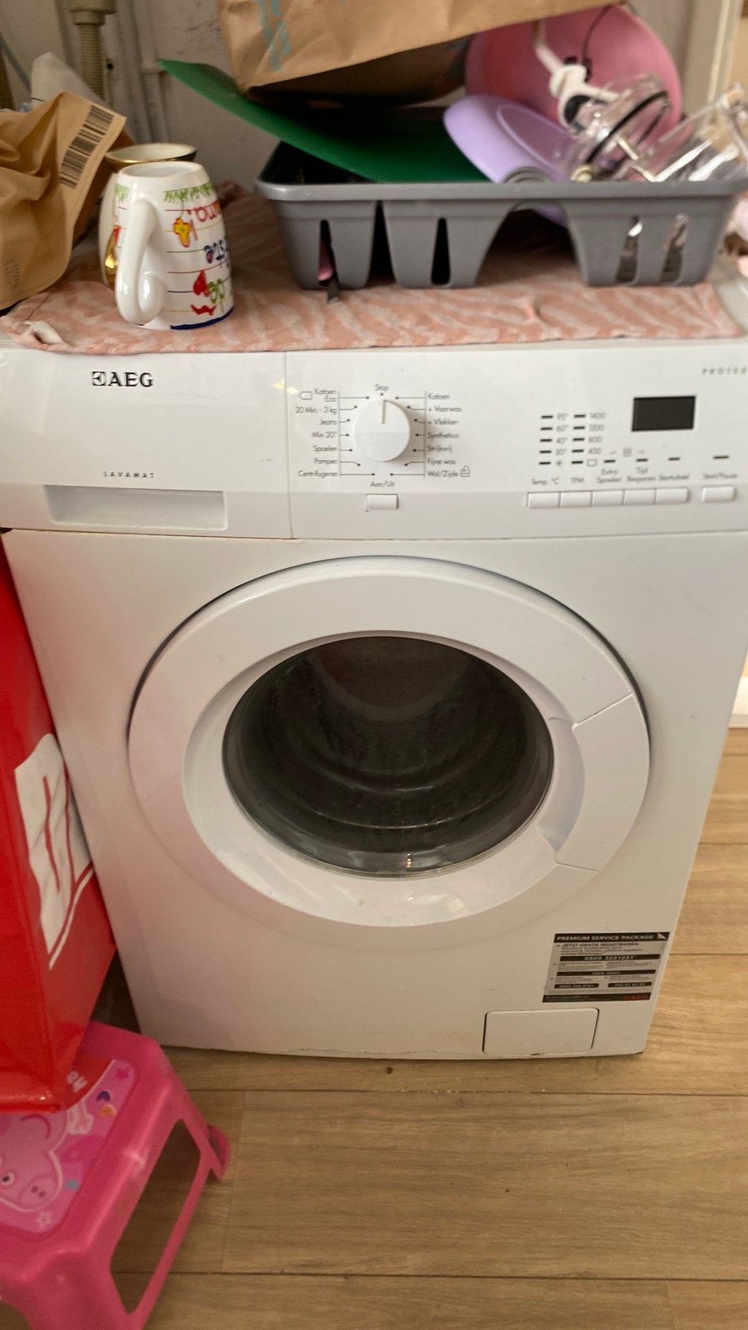 Gratis Wasmachine, Witgoed en Apparatuur, Ophalen, Handwasprogramma, Voorlader, Niet werkend