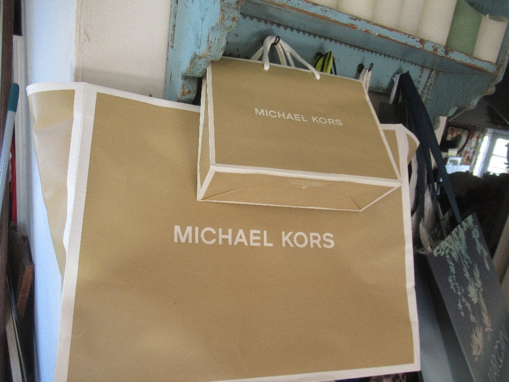 3 kartonnen MICHAEL KORS TASSEN, verschillende maat, Sieraden, Tassen en Uiterlijk, Tassen | Damestassen, Ophalen of Verzenden