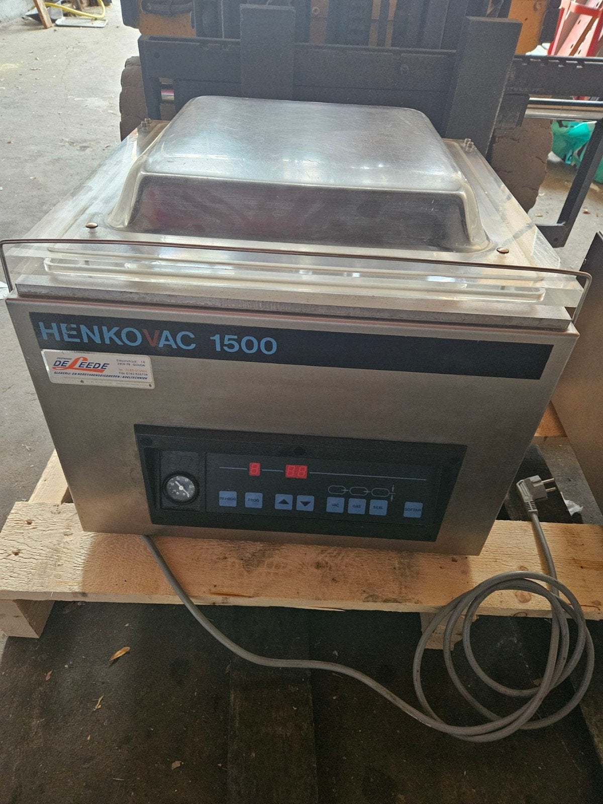 Gereviseerde Henkovac en Henkelman Vacuümmachines, Ophalen of Verzenden, Gebruikt, Bakkerij en Slagerij