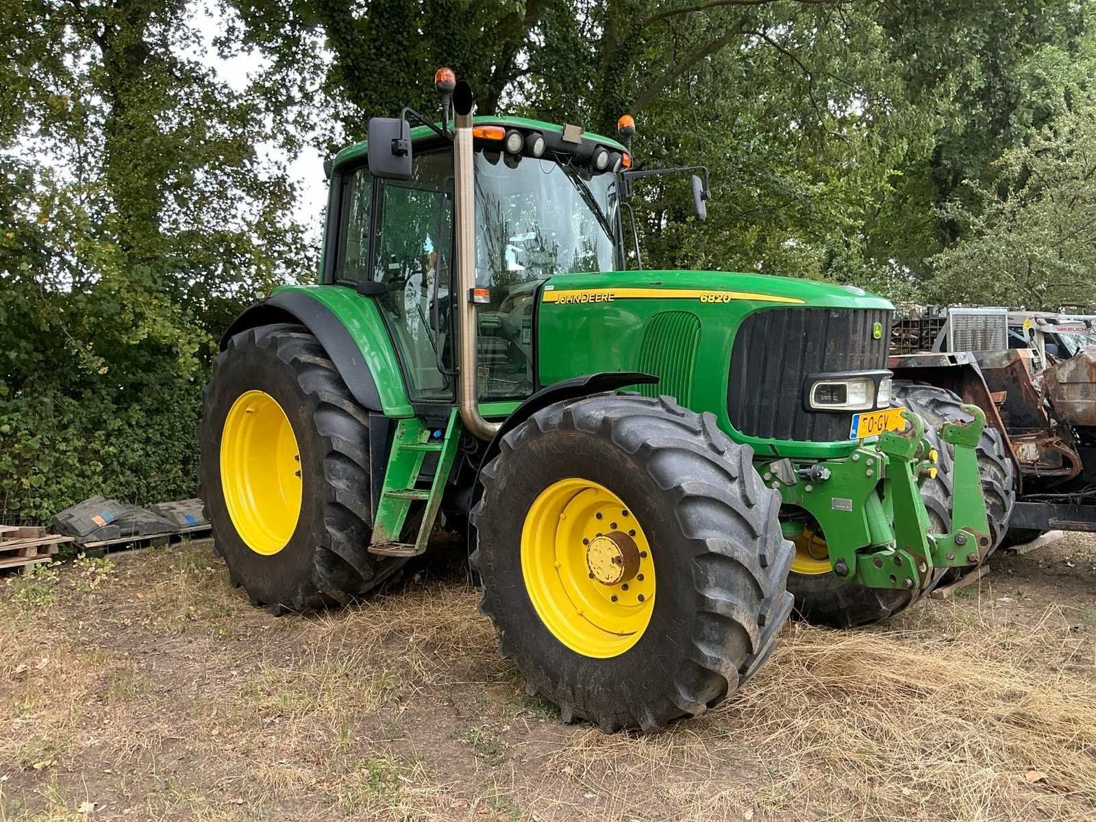 2002 John Deere 6820 Vierwielaangedreven landbouwtractor, Gebruikt, John Deere