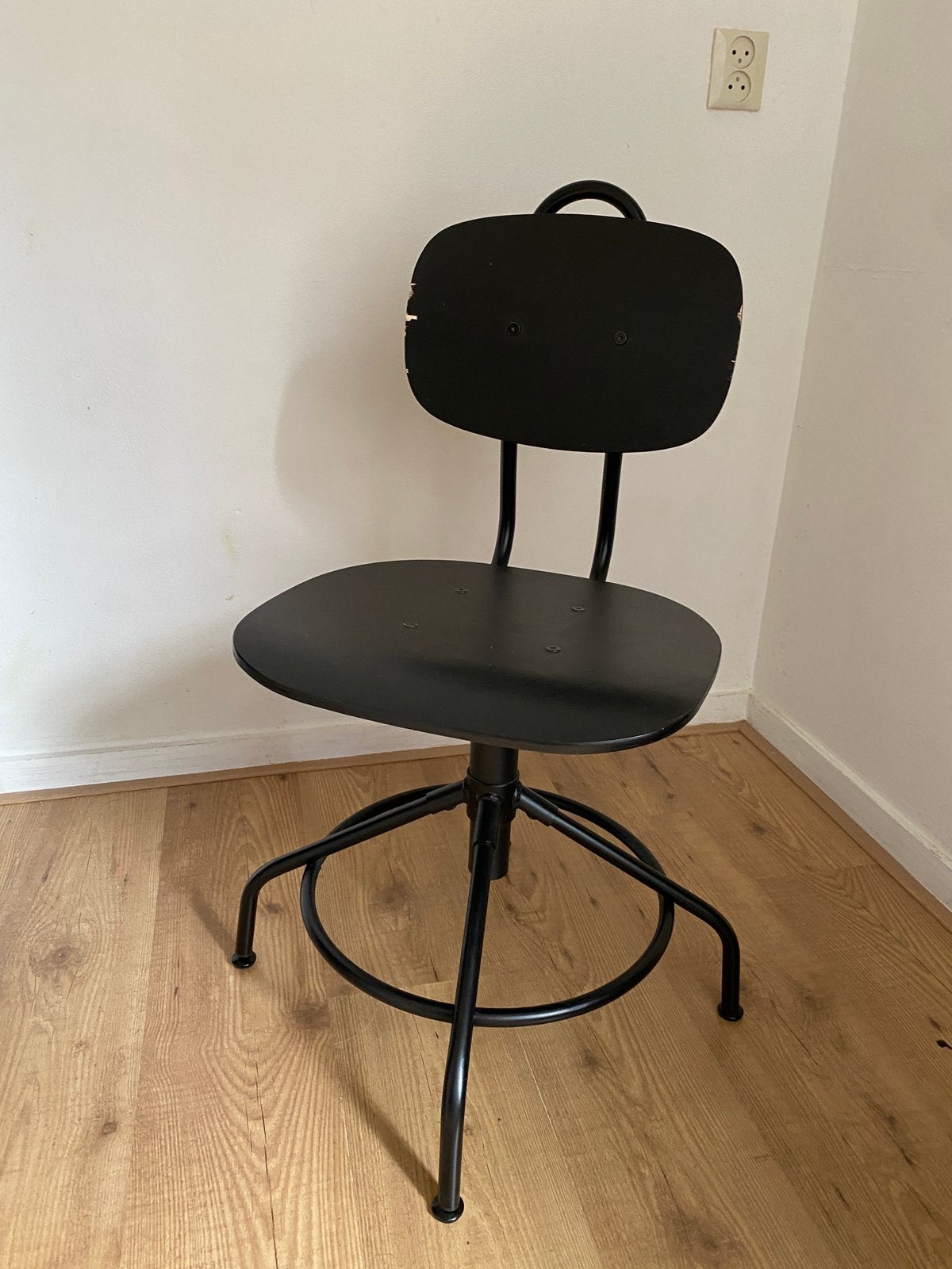 IKEA bureaustoel / office chair, Ophalen, Gebruikt, Zwart, Bureaustoel