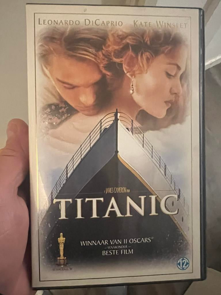vhs video band The Titanic, Alle leeftijden, Ophalen of Verzenden, Zo goed als nieuw