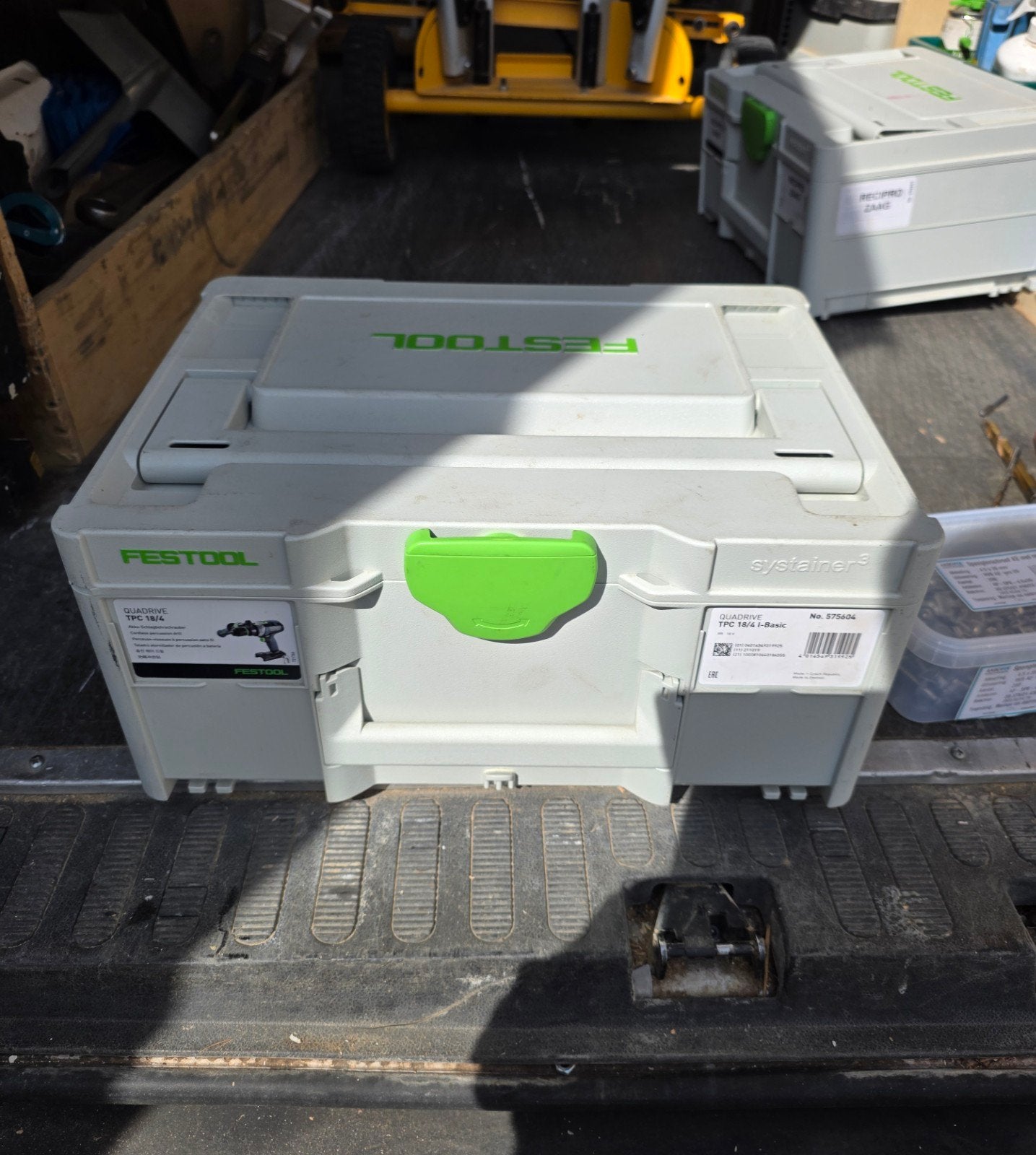 Festool QUADRIVE TDC 18/4 Accu Boor-/Schroefmachine, 600 watt of meer, Ophalen of Verzenden, Variabele snelheid, Zo goed als nieuw
