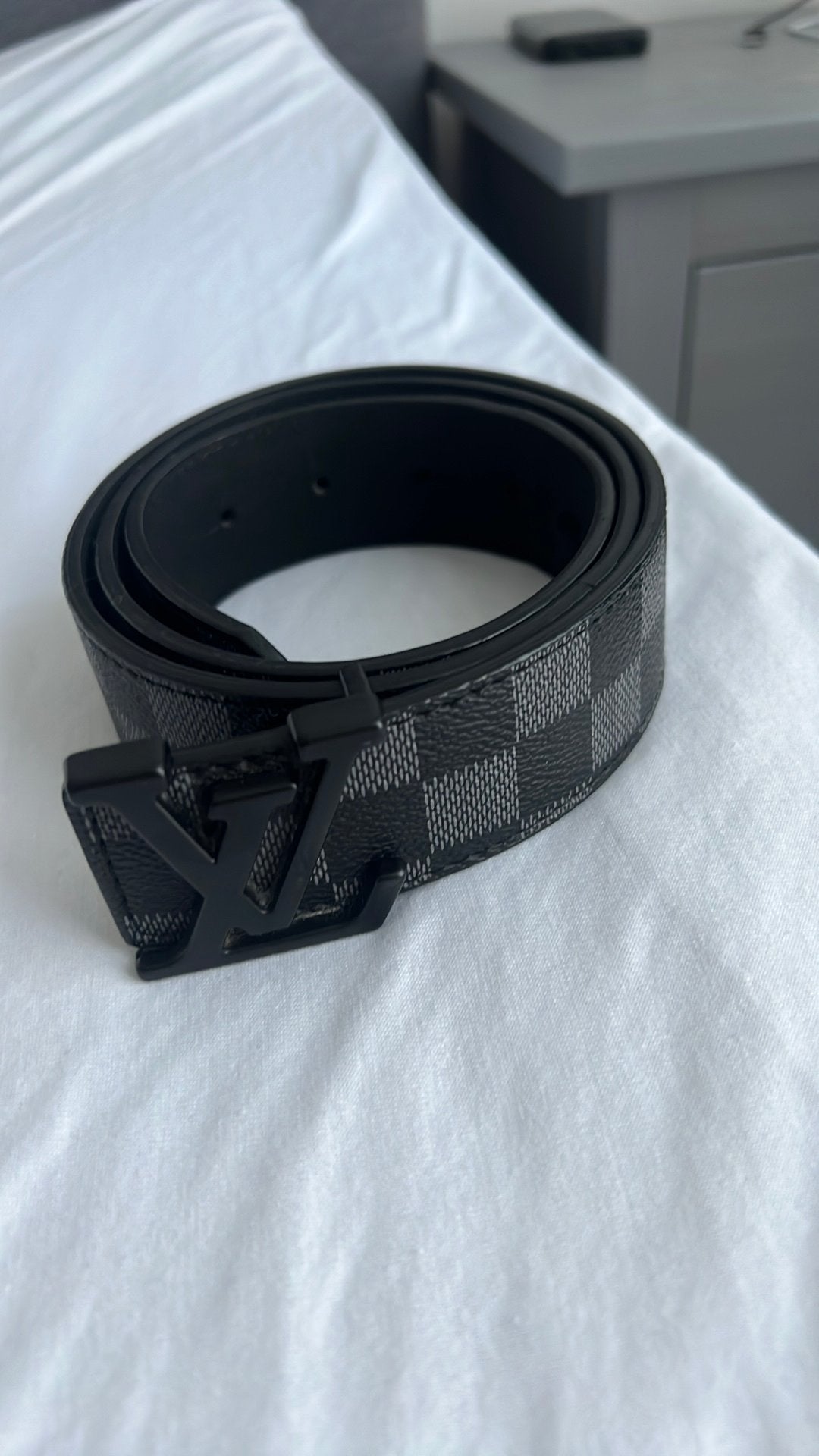 Lv riem, Kleding | Heren, Riemen en Ceinturen, Ophalen, Zo goed als nieuw, Zwart