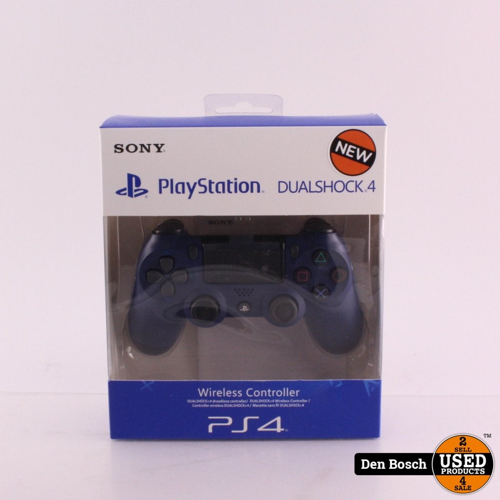 Sony Playstation 4 Controller  Midnight Blue | NIEUW, Sony, Zo goed als nieuw, Support@sony.com, 1-7-1 Konan, Minato-ku
Tokyo 108-0075
Japan