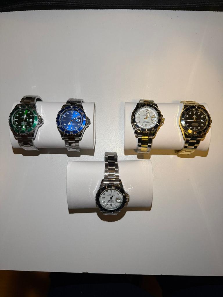 Rolex Submariner – Keuze uit 5 kleuren, Sieraden, Tassen en Uiterlijk, Horloges | Heren, Staal, Polshorloge, Nieuw, Ophalen of Verzenden