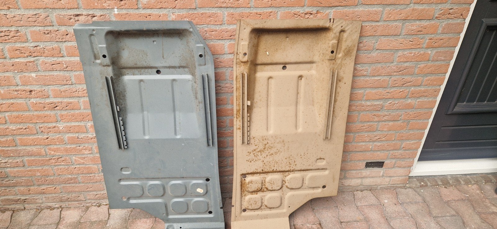 Fiat 500 oldtimer onderdelen, bodem platen  L en R, Auto-onderdelen, Ophalen, Nieuw, Fiat, Bumper