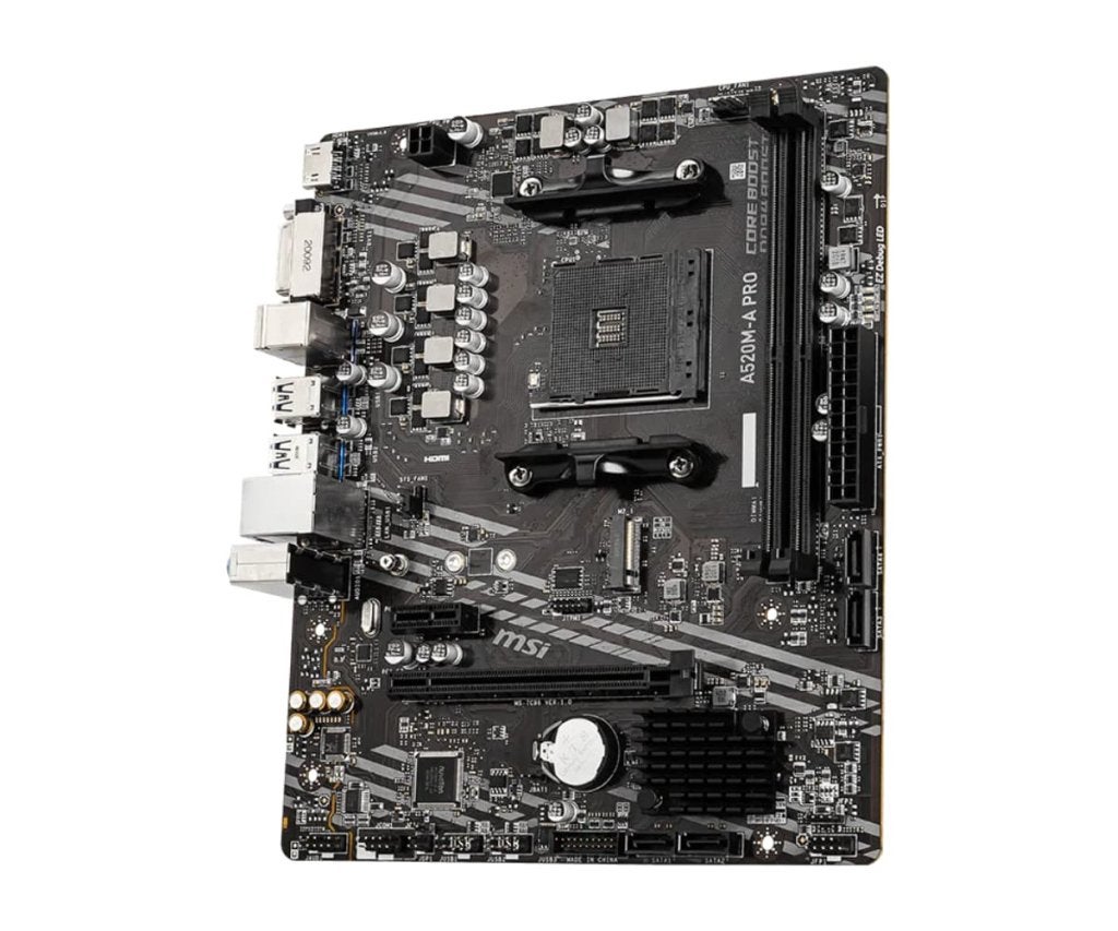 MSI A520M-A PRO AM4 M-ATX Moederbord, DDR4, AM4, Ophalen of Verzenden, Bijsterhuizen 1111 , Nijmegen Gelderland, NL