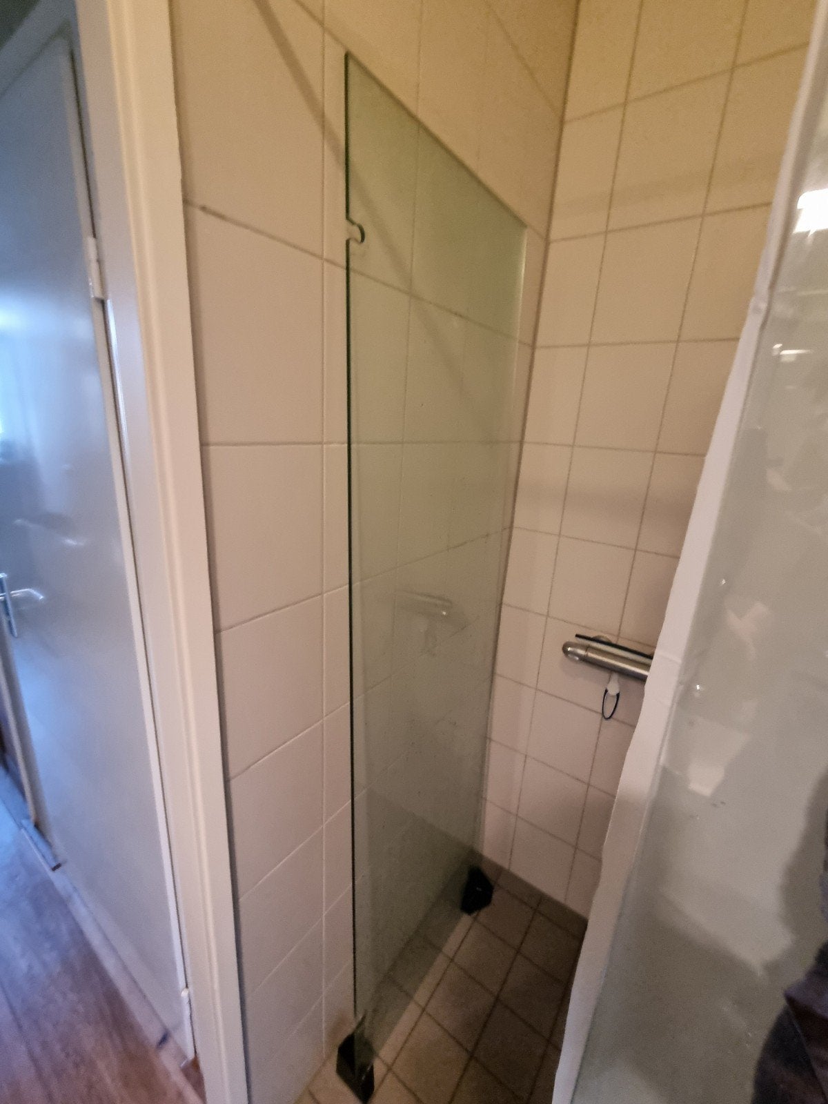 Glazen douchewand  200x60 cm, Ophalen of Verzenden