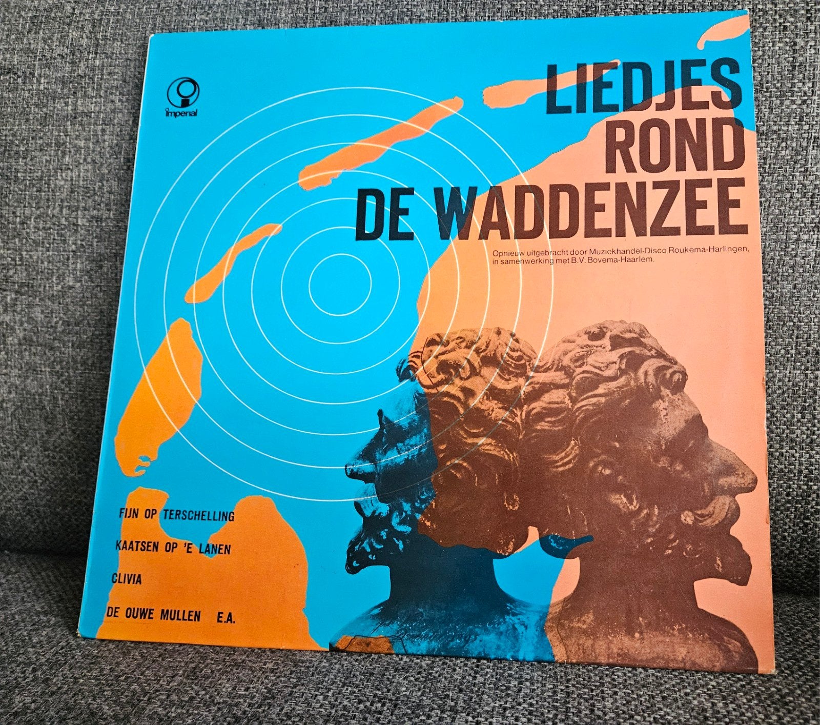 Piraten ~ Liedjes Rond De Waddenzee LP - Imperial ILA 289, Cd's en Dvd's, Vinyl | Nederlandstalig, LP, Ophalen of Verzenden, Zo goed als nieuw