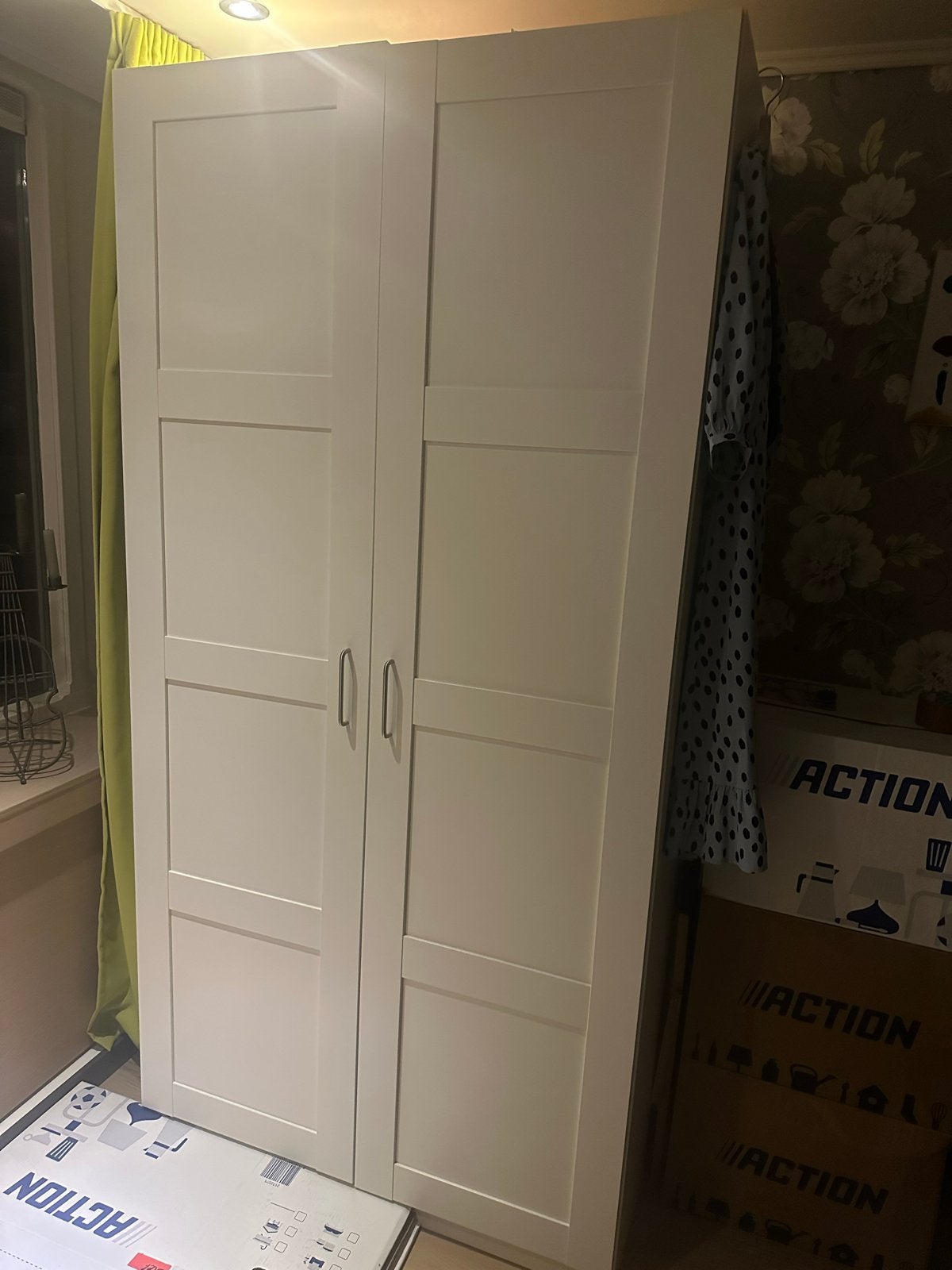 2x IKEA Kast: Hang- en Legkast - Wit, Ophalen, Gebruikt, 200 cm of meer, 50 tot 100 cm