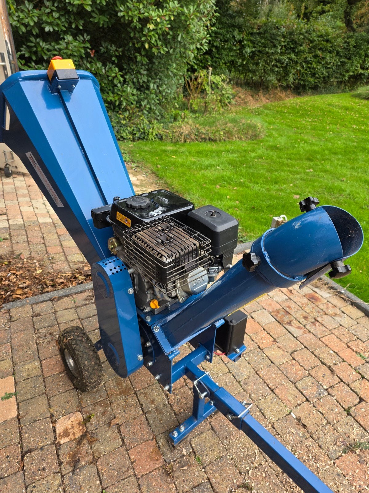 HBM Machines Houtversnipperaar 212cc Benzine, Ophalen, Gebruikt, Benzine, HBM Machines