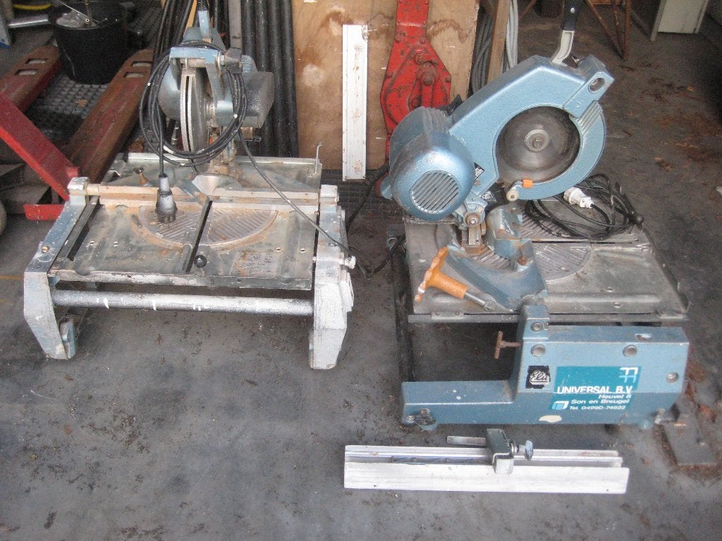 2x flip-over ELU zaagmachine, Ophalen, Gebruikt, ELU, Overige typen
