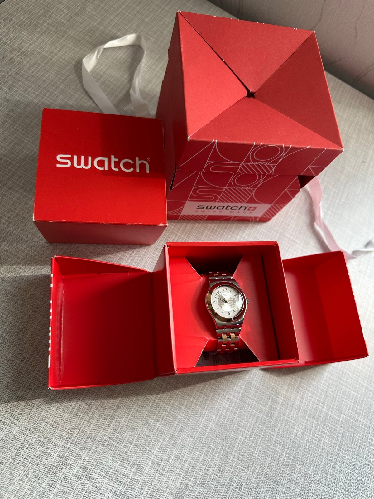 Swatch MIDIMIX Horloge - Nieuw, Ophalen, Staal, Polshorloge, Swatch