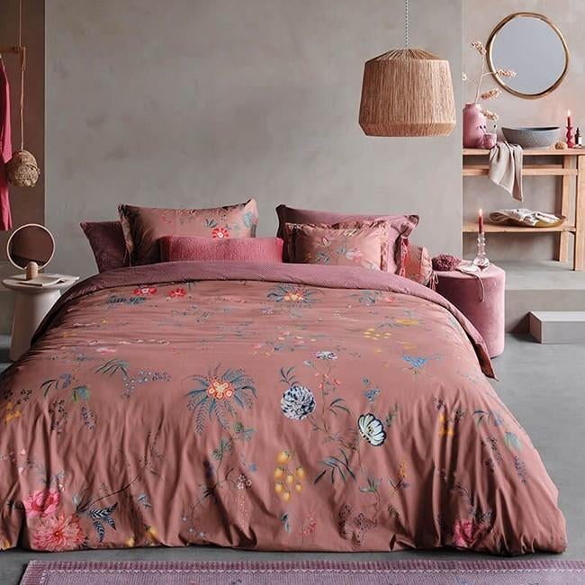 Fleur Grandeur dekbedovertrek van Pip Studio 240x220 -50%, Huis en Inrichting, Slaapkamer | Beddengoed, Verzenden, Wit, Dekbedovertrek