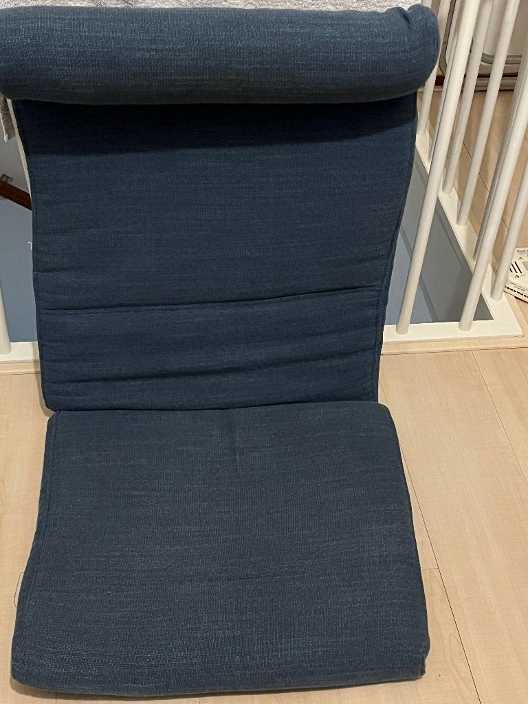 Stoelkussen blauw IKEA Poang stoel, Huis en Inrichting, Ophalen, Blauw, Eén