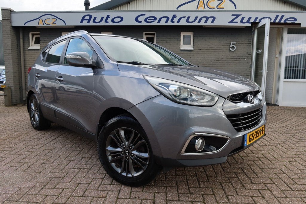 Hyundai IX35 1.6I GDI GO!, NAVI, CAMERA, HALF LEDER, TREKHAA, Auto's, Voorwielaandrijving, Electronic Stability Program (ESP)