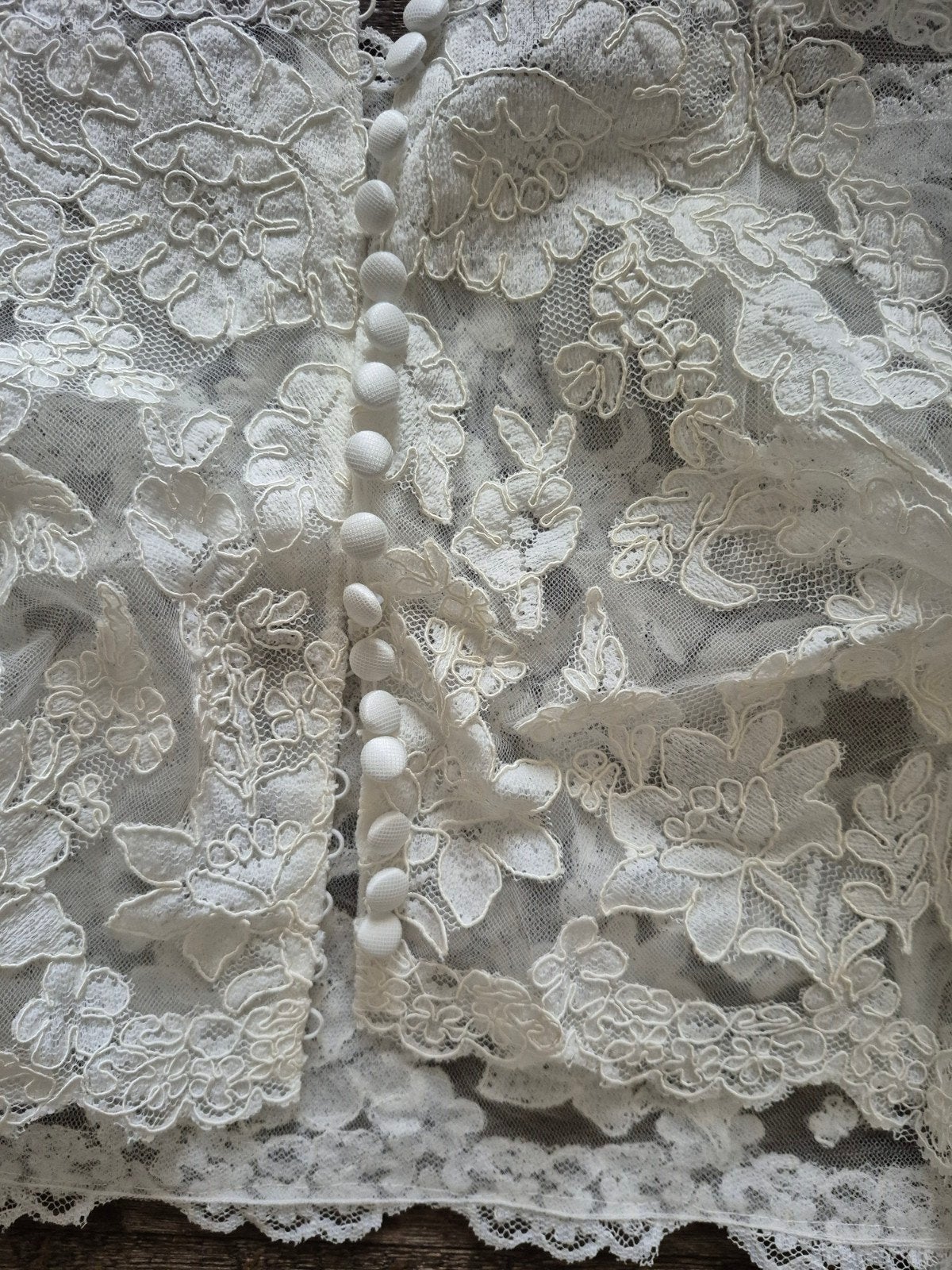 Calanthe Bruids Bolero Kant Maat 44 Ivoor, Kleding | Dames, Beige, Calanthe Bridal Couture, Nieuw, Ophalen of Verzenden