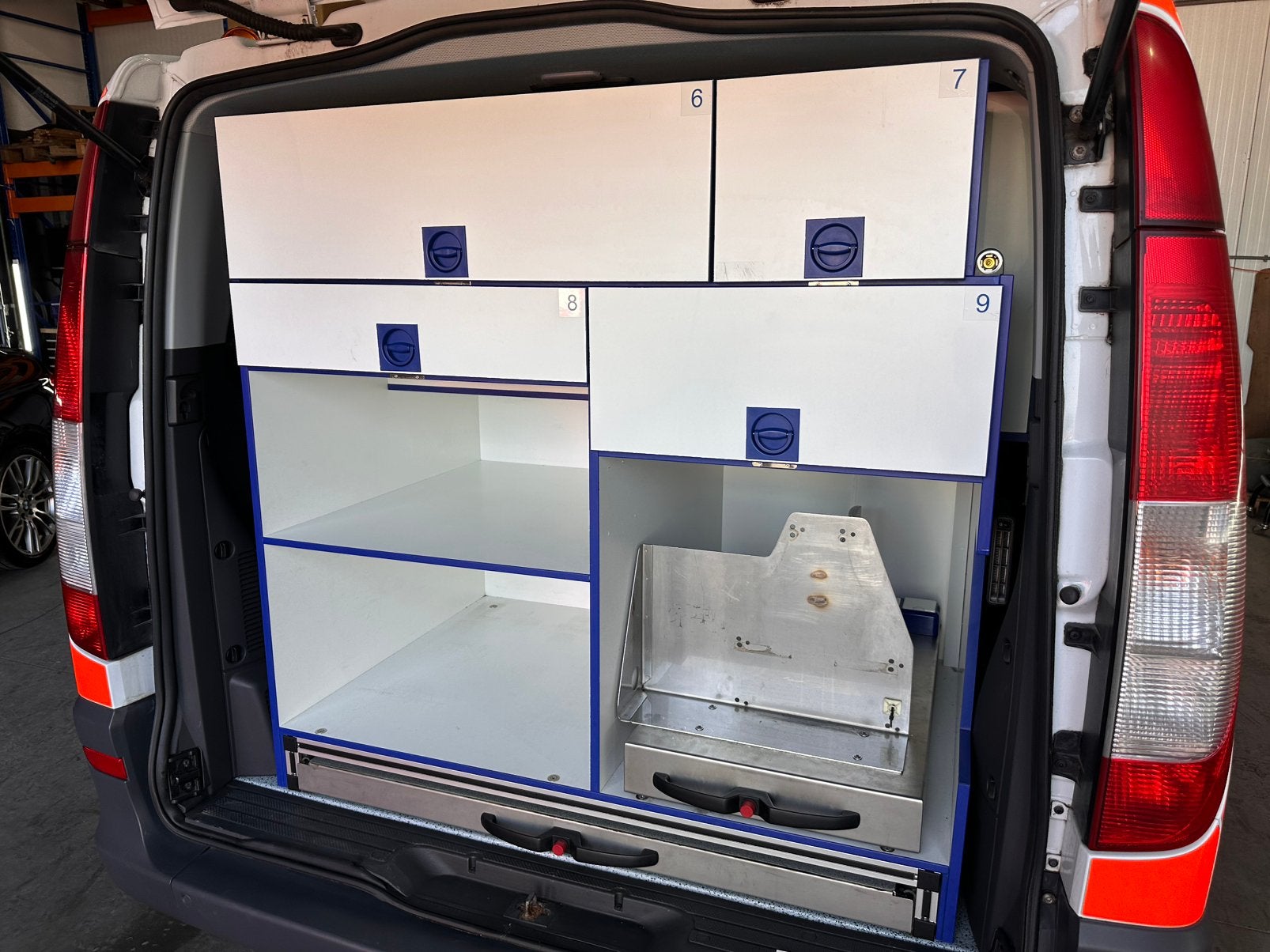 bedrijfswagen inrichting vito camper, Ophalen of Verzenden, Gebruikt