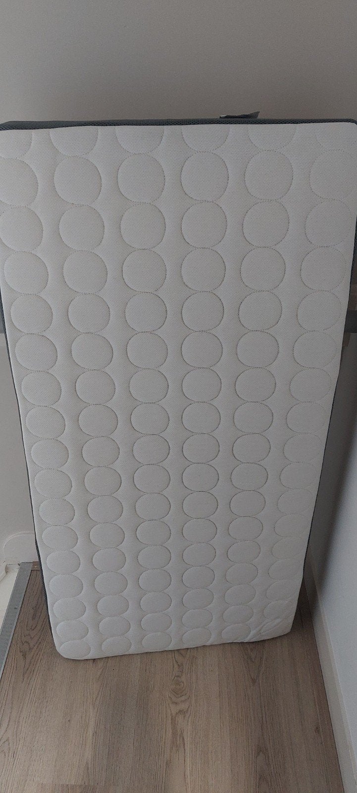 matras ledikant  + dekbed ikea, Ophalen, 190 cm of minder, Zo goed als nieuw, Matras