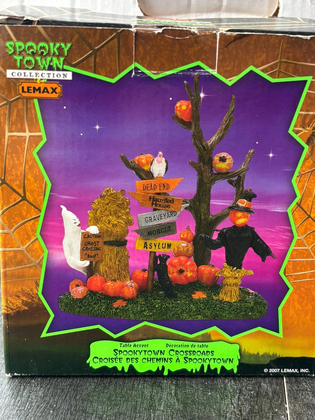 Lemax spooky town crossroads, Diversen, Ophalen of Verzenden, Zo goed als nieuw