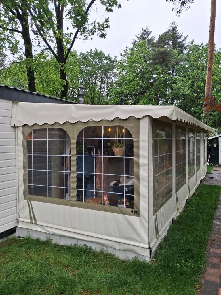 Wintervaste winterharde voortent 900x250 cm pvc, Caravans en Kamperen, Voortenten en Luifels, Ophalen, Zo goed als nieuw