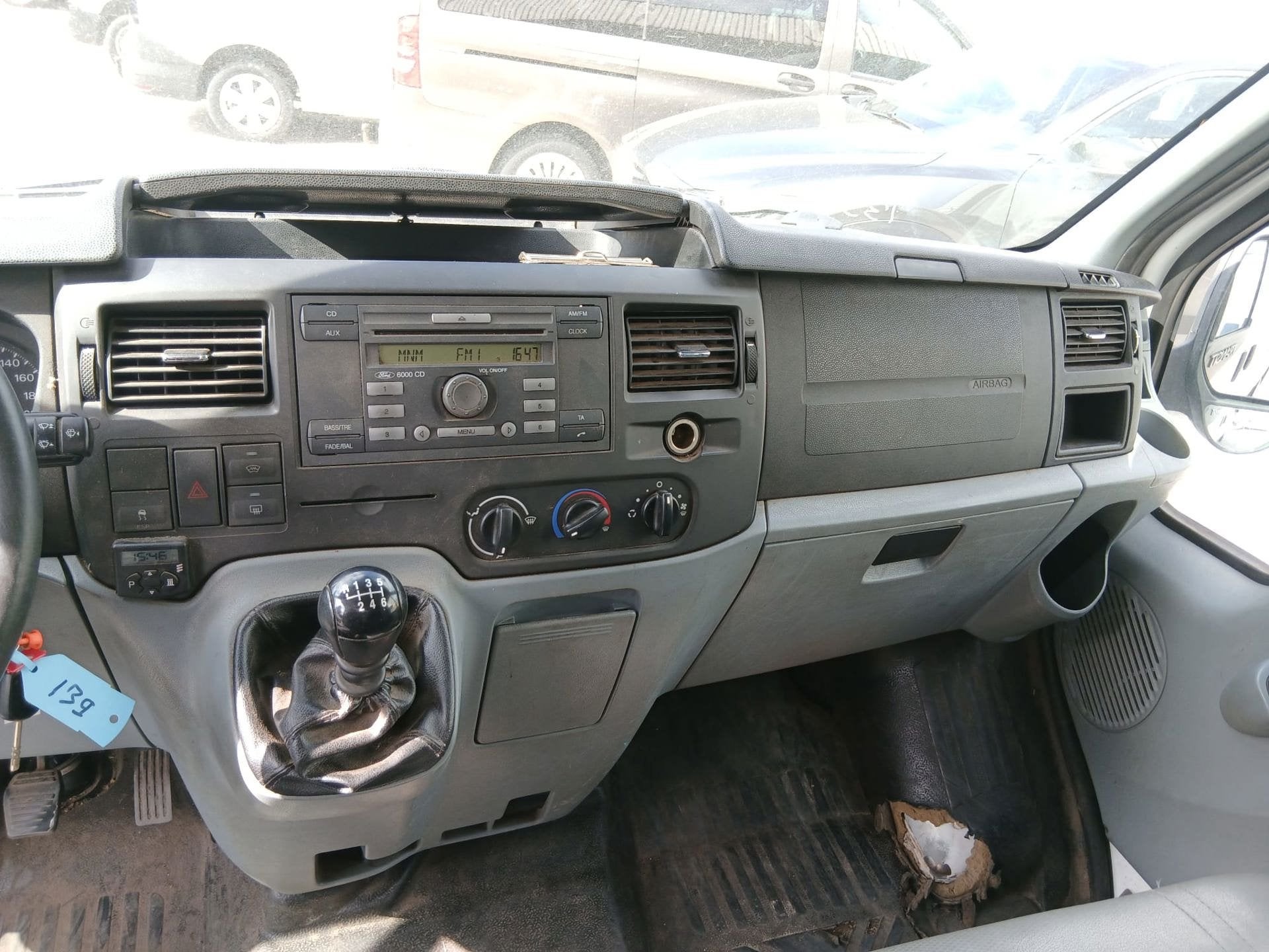 Ford Transit Kombi 350L 2.2 TDCI l 3 h 2, Auto's, Achterwielaandrijving, Gebruikt, Overige carrosserieën, Wit