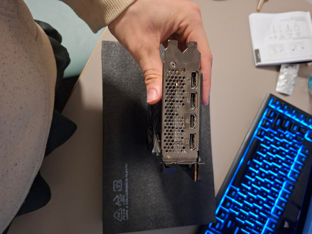 Radeon-XX 6600XT MECH2X8GOCV1 - Prima GPU voor 1080p Gaming, Computers en Software, Videokaarten, Gebruikt, AMD, GDDR6, PCI-Express 4