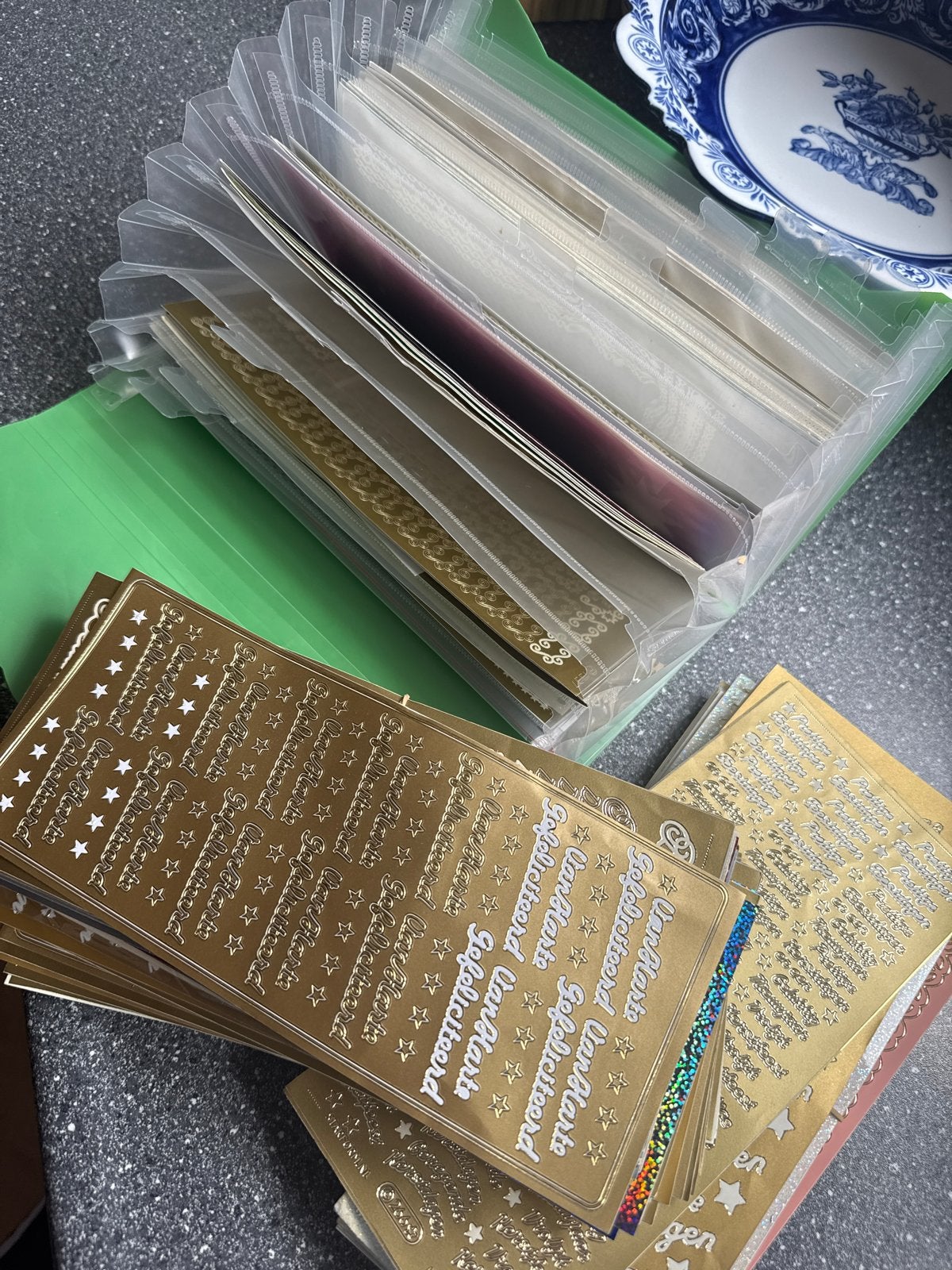 Grote collectie stickers voor kaarten maken, Ophalen of Verzenden, Zo goed als nieuw, Meerdere stickers