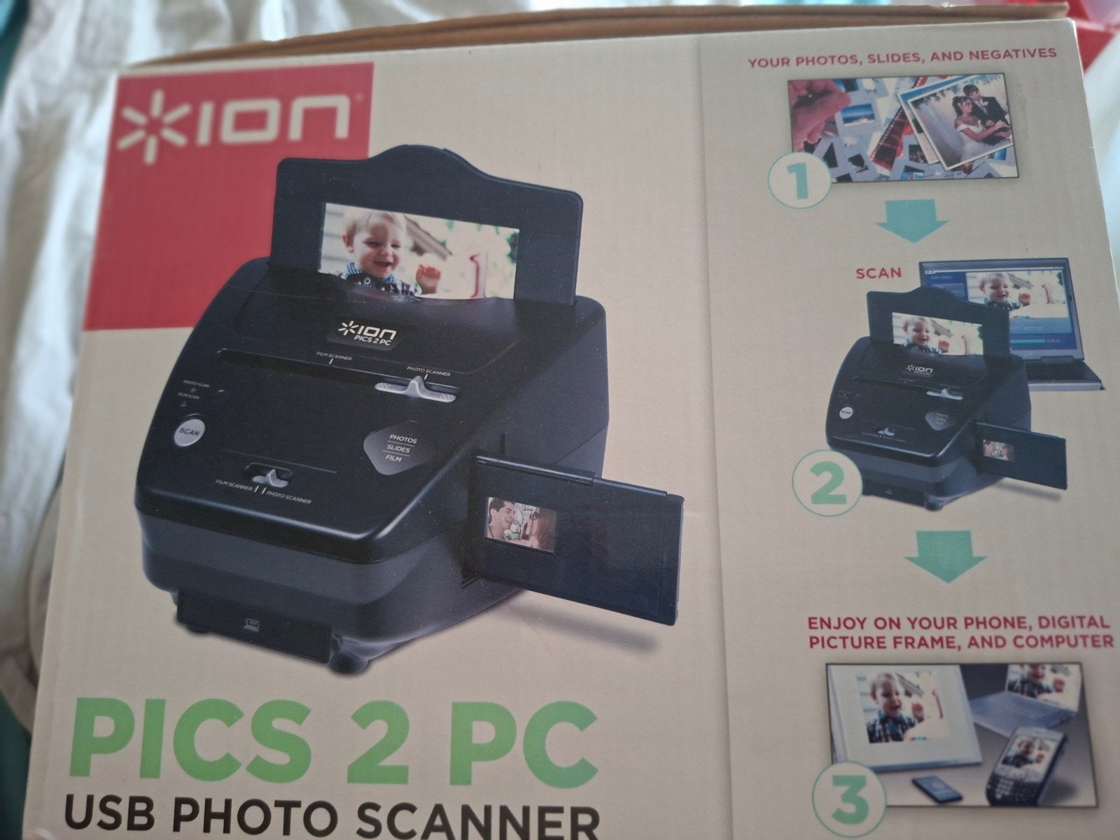 USB photo scanner nooit gebruikt, Ophalen of Verzenden, Nieuw
