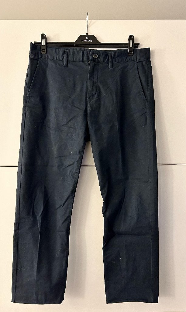 H&M skinny fit broek, H&M, Blauw, Ophalen of Verzenden, W33 - W36 (confectie 42/44)