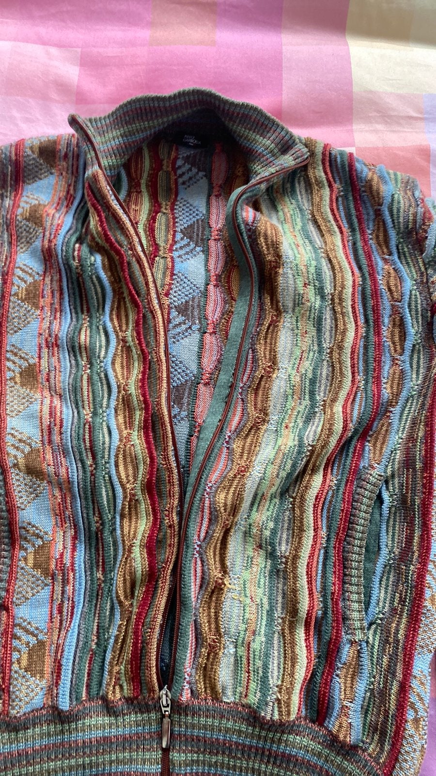 Missoniachtig heten vest mt 48, Kleding | Heren, Ophalen of Verzenden, Zo goed als nieuw, Maat 48/50 (M)