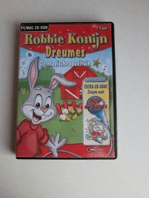Robbie konijn dreumes de magische speeltuin PC, 1 speler, Ophalen of Verzenden, Zo goed als nieuw, Vanaf 3 jaar