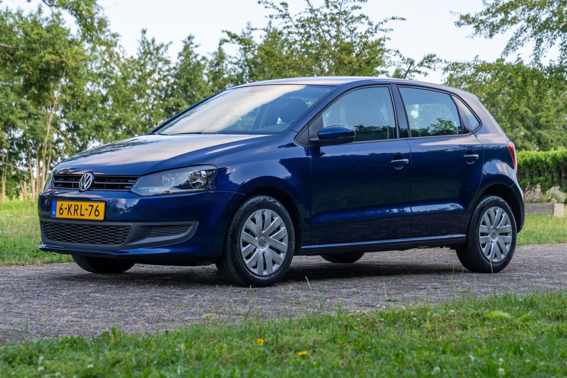 Volkswagen Polo 1.2 TSI BlueMotion Edition 1e Eigenaar +NAP, Auto's, Stof, 4 cilinders, Blauw, Origineel Nederlands