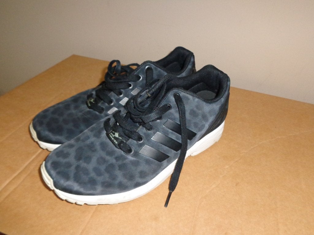 zwarte damessportschoenen van Adidas Torsion ZX Flux, maat 8, Zwart, Ophalen of Verzenden, Sneakers of Gympen, Zo goed als nieuw