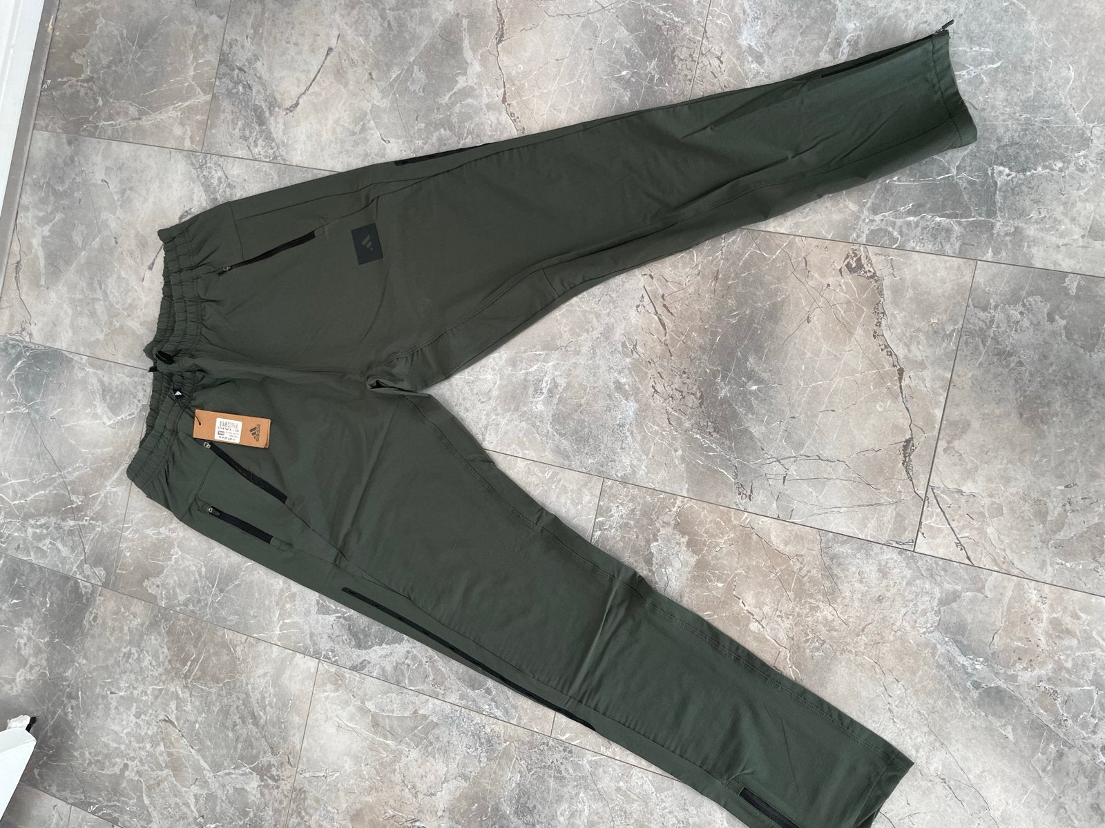Nieuwe Adidas Terrex Liteflex broek - Groen, Kleding | Heren, Sportkleding, Nieuw, Wandelen of Outdoor, Maat 56/58 (XL), Groen