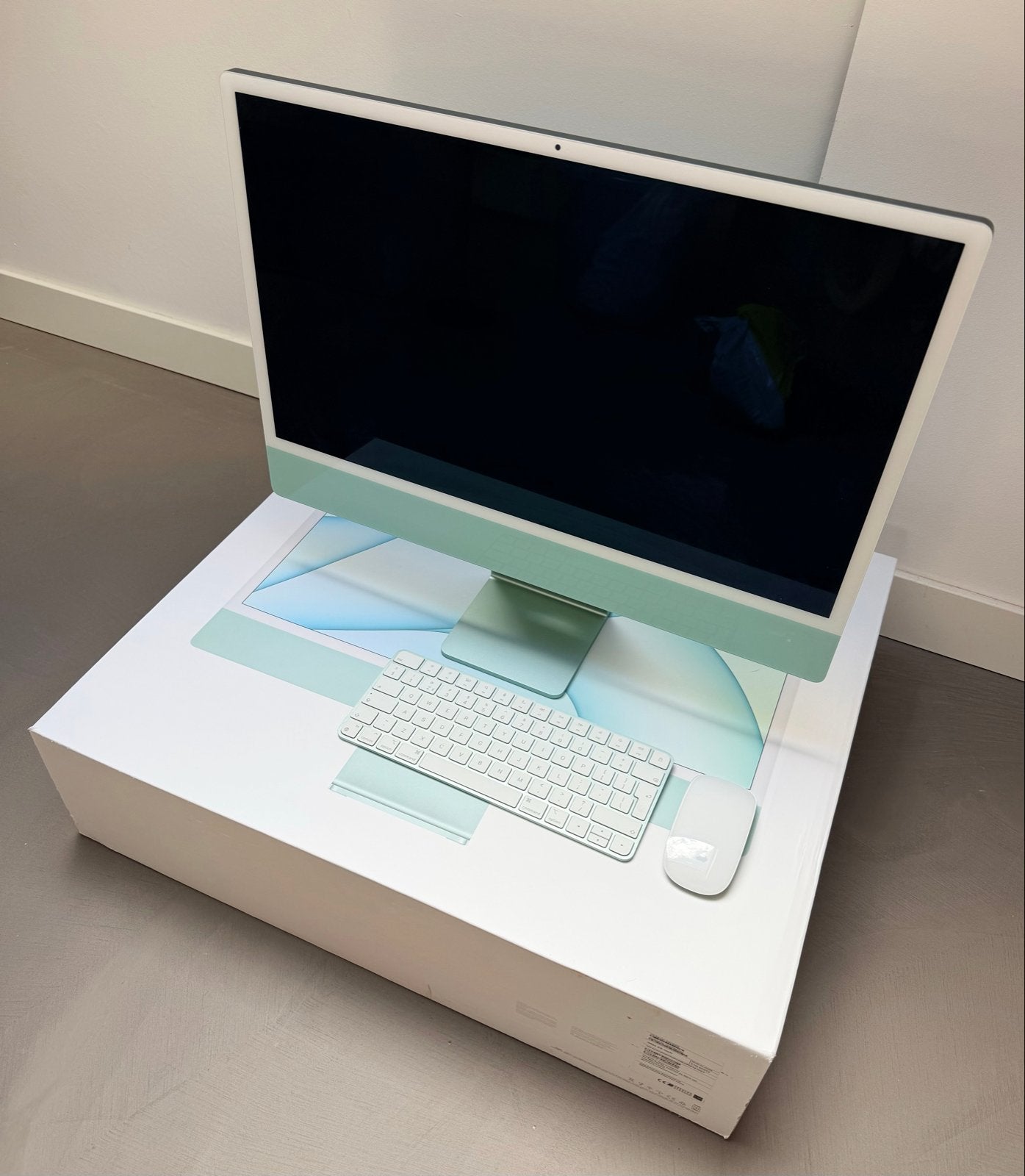 Apple iMac 24" M1 8GB 256GB SSD Groen/ Green, Computers en Software, Ophalen, 24", IMac, Zo goed als nieuw