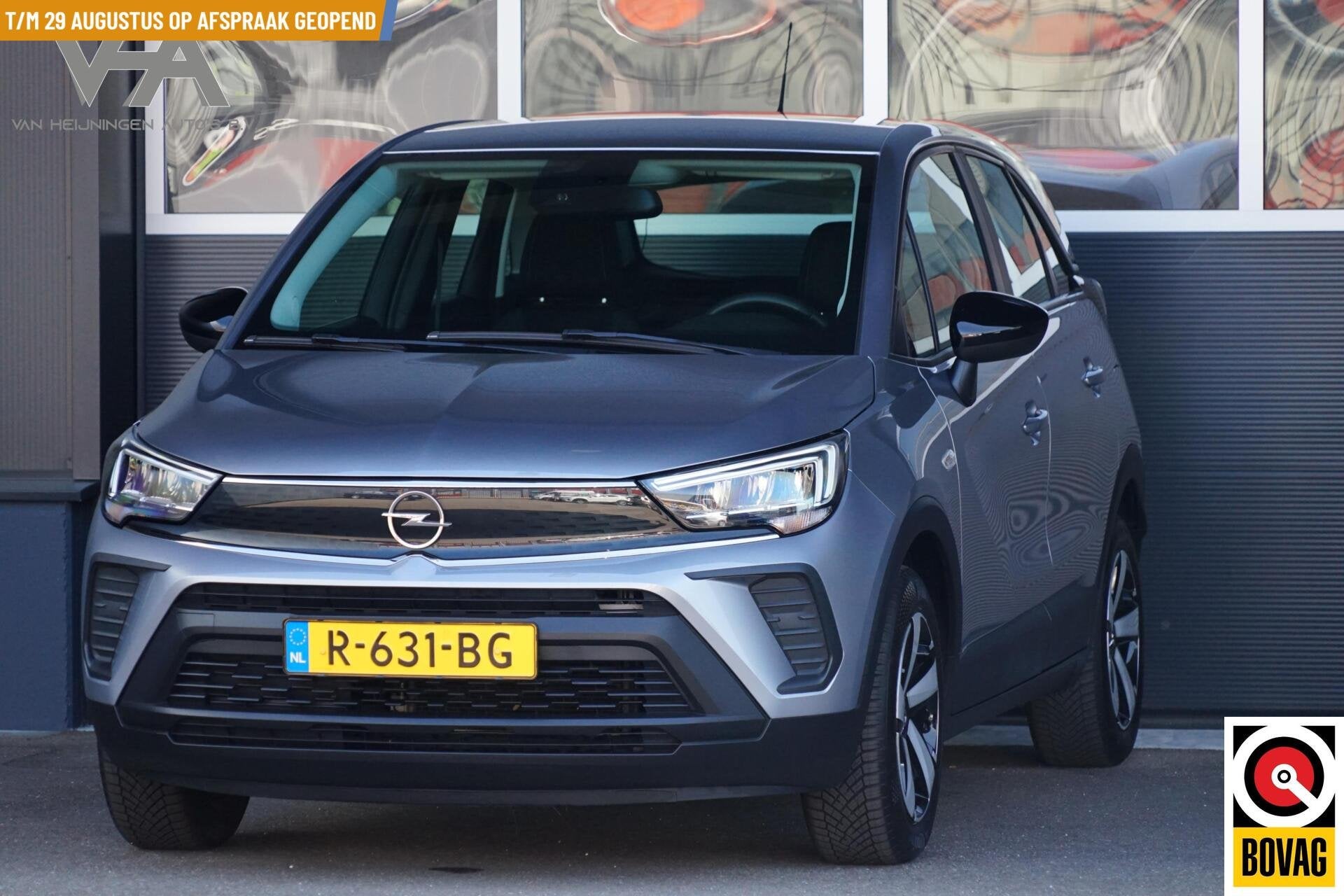 Opel Crossland 1.2 Edition NL, CarPlay, cruise, LED, camera, Auto's, Opel, Voorwielaandrijving, 83 pk, Gebruikt, Euro 6