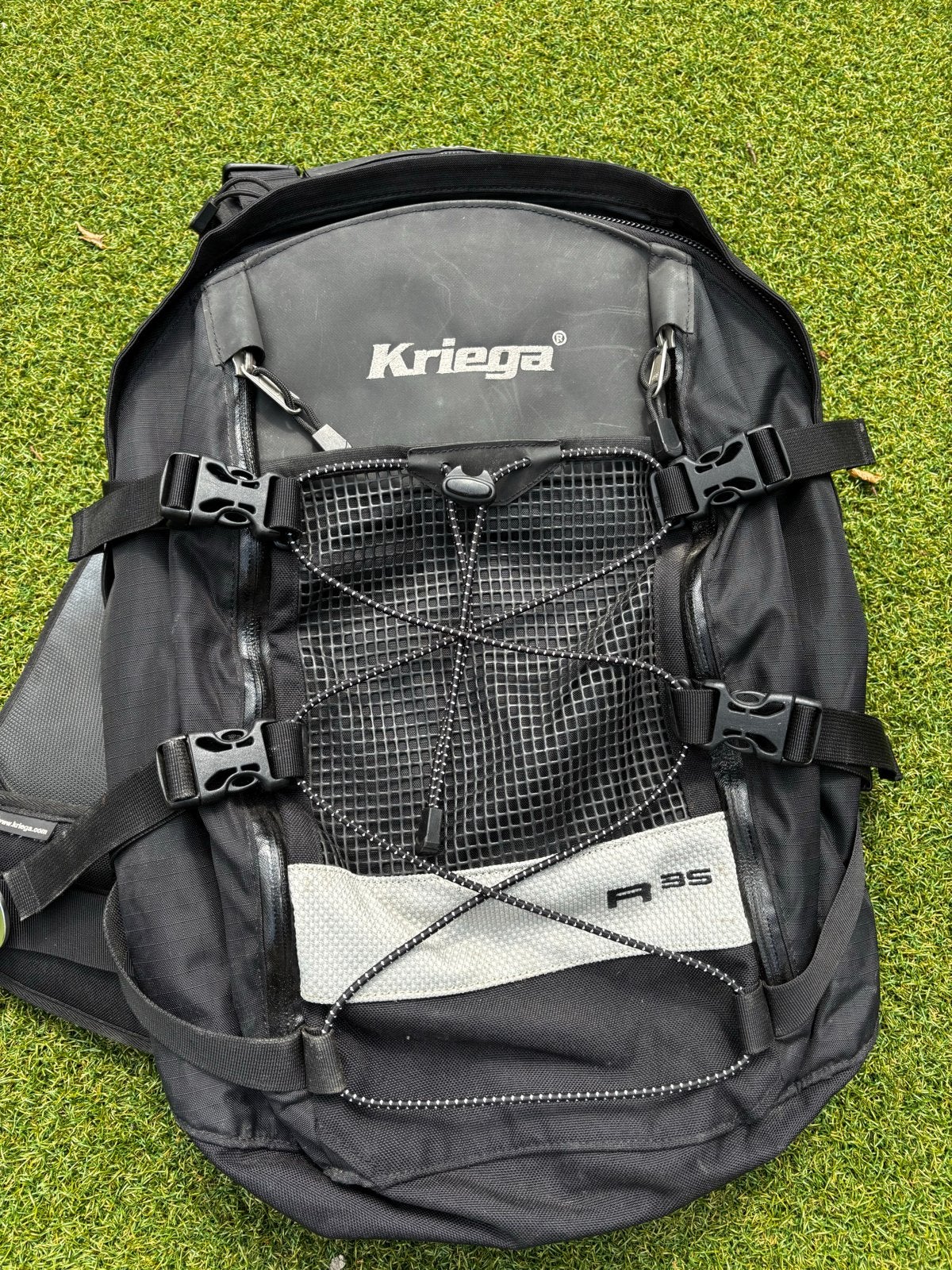 Kriega R35: Ultieme 35L lange afstands rugzak motorrijden, Ophalen of Verzenden, Gebruikt